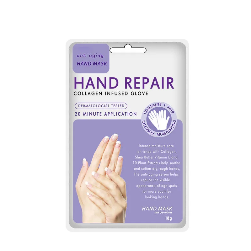 Natural Organic Hand Repair Mask Anti-Aging Nourishing Hand Mask Exfoliating Removal Dead Skin 1 pair Hand Care Mask
