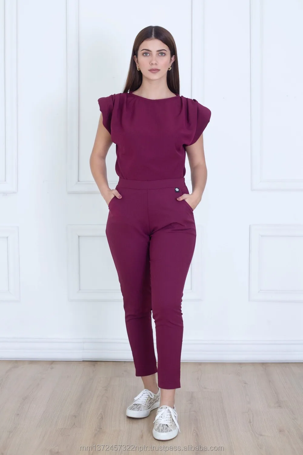 Fashionable Hospital Uniformes Scrub Medico Spandex Stretch Breathable Women Sets Medical Nursing Scrubs Uniforms Wholesale