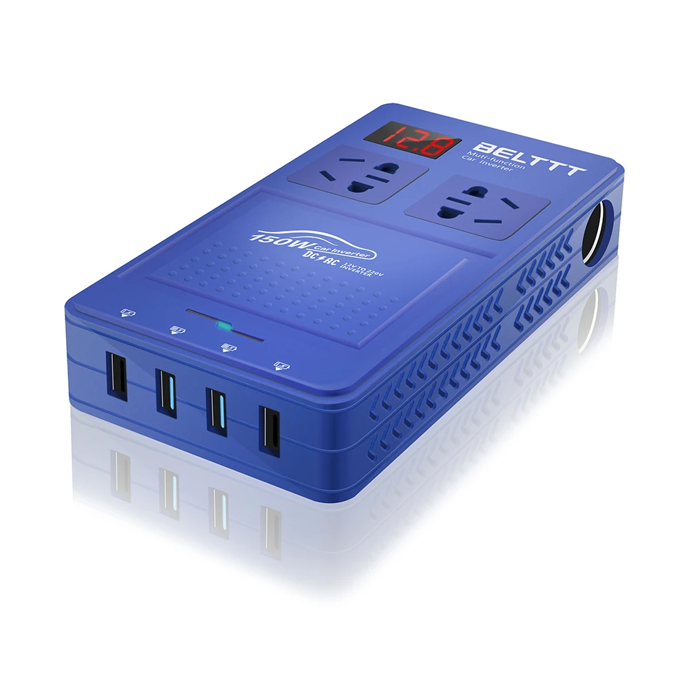 150 Watt 150w 200w 300w 12v To 220v Usb 5v 5a Dc Ac Small Car Power