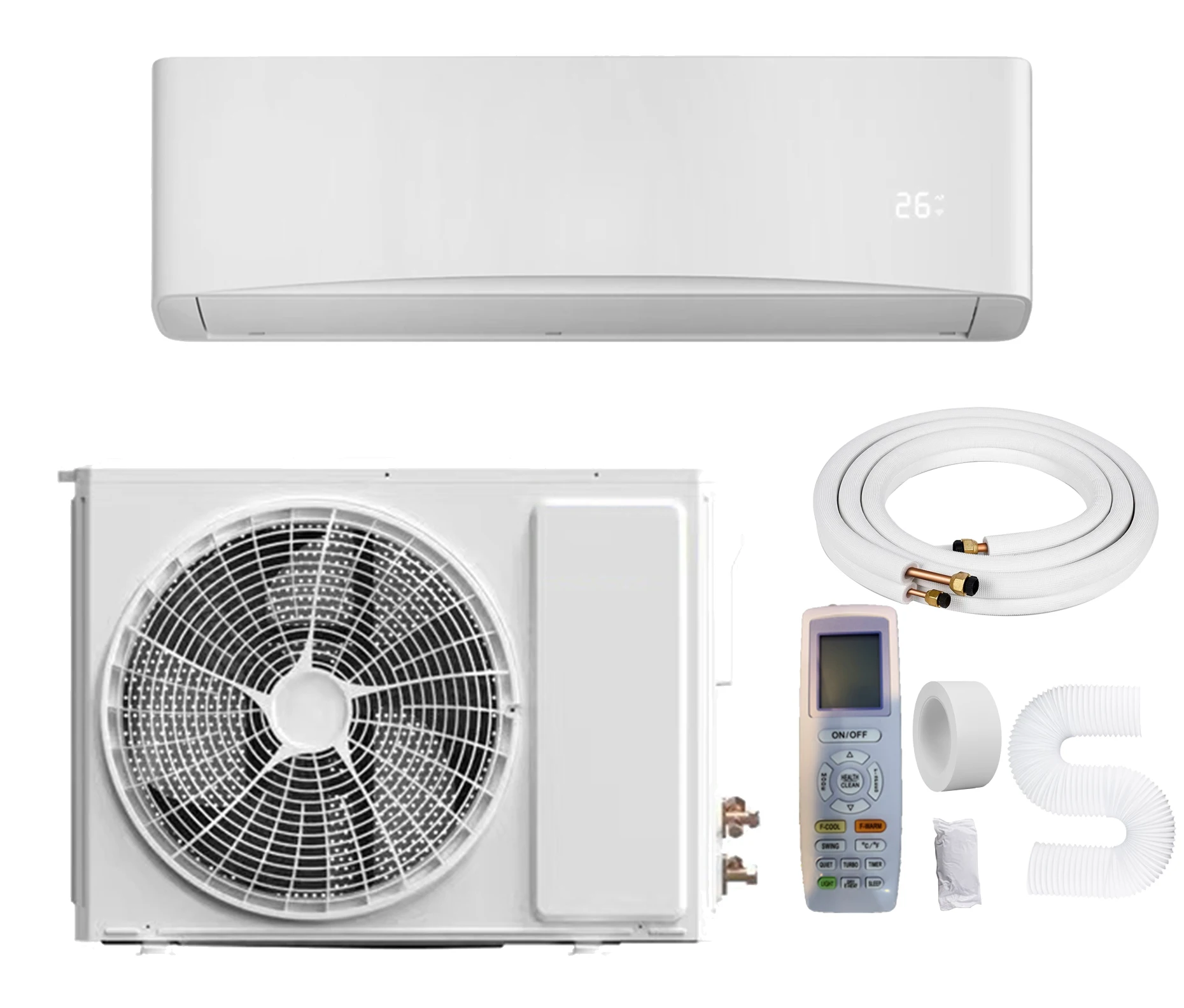 24000BTU No Inverter Cooling Only Mist Manufacturers Single Room Airconditioner Wall Split Jaguar Air Conditioner Fan Xj 1996