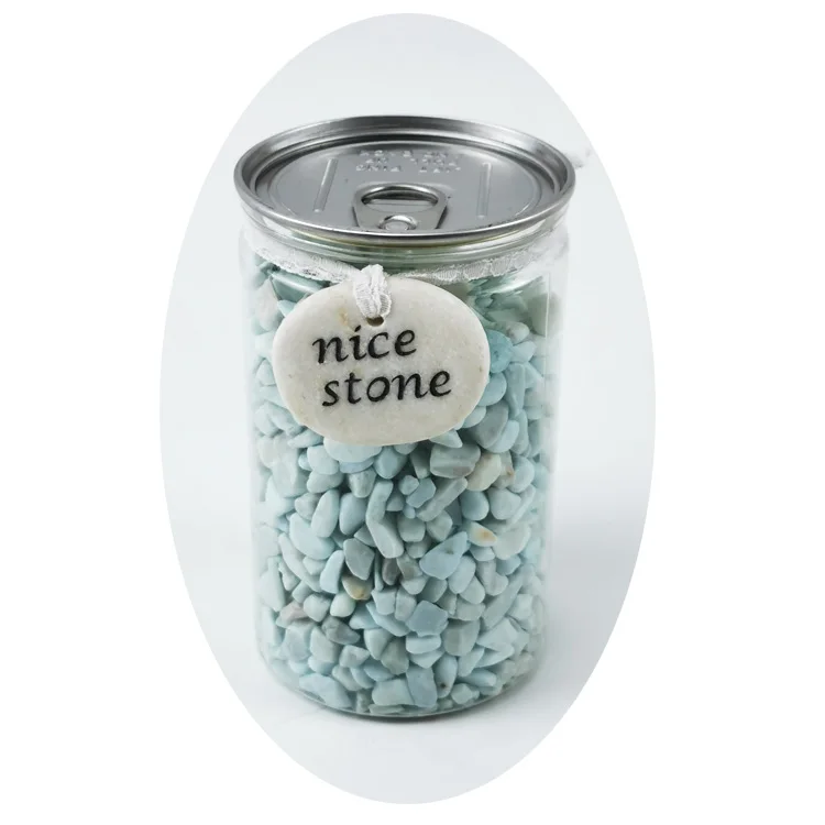 Natural Marble Gardening Supplies Cobblestone Colored Stone Aquarium Pots Decorate The River Gravel