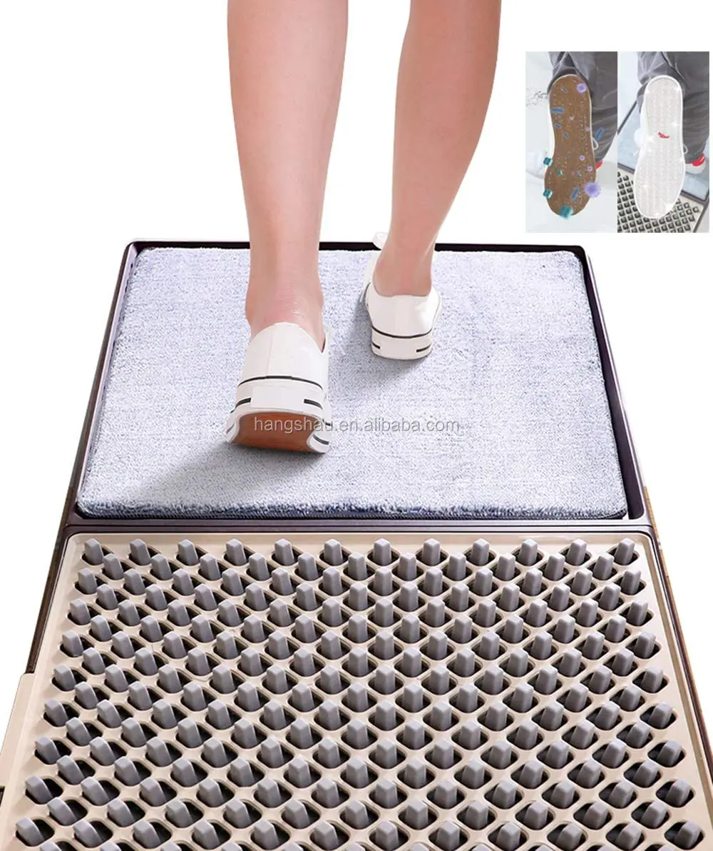 Sanitizing Footbath Mat, Shoe Soles Disinfecting Floor Mats Carpet and Door Mats for Hotel Restaurant Hospital Enterprise