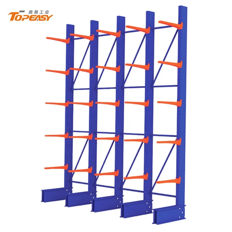 Настраиваемая сверхпрочная консольная стойка для хранения ПВХ труб
