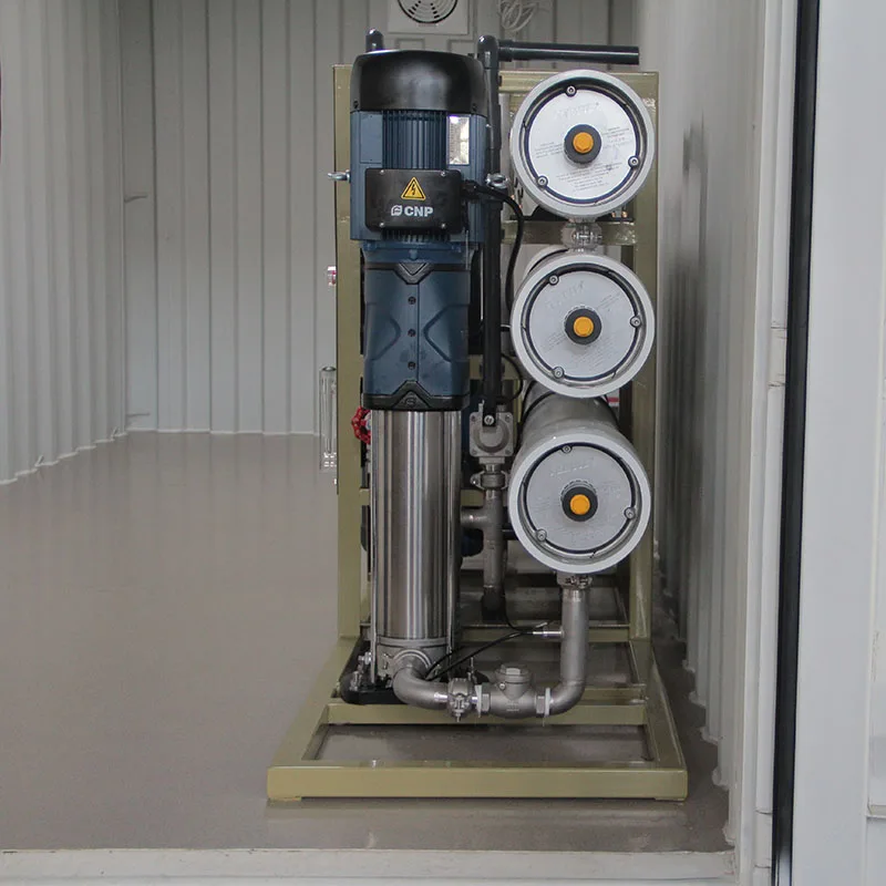 Mobile brackish water desalination reverse osmosis plant/machine/system price for agriculture