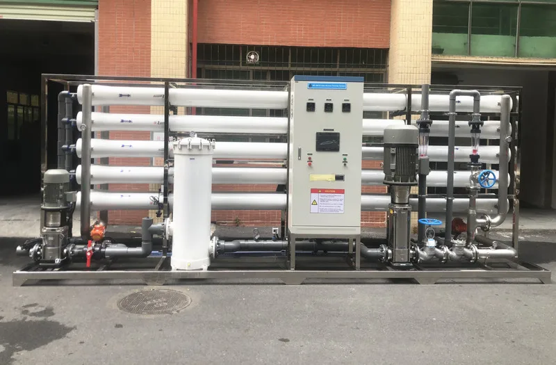 PLC Remote Digital Control Automatic Ro Osmosis Water Treatment Plant for Brackish Well Rive Water Filtration Purification