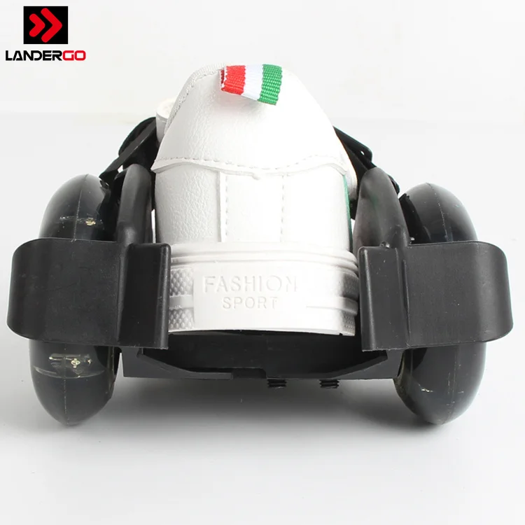 
Max Loading 45 KG Adjustable Flashing Roller Skate Shoe Two Wheels 