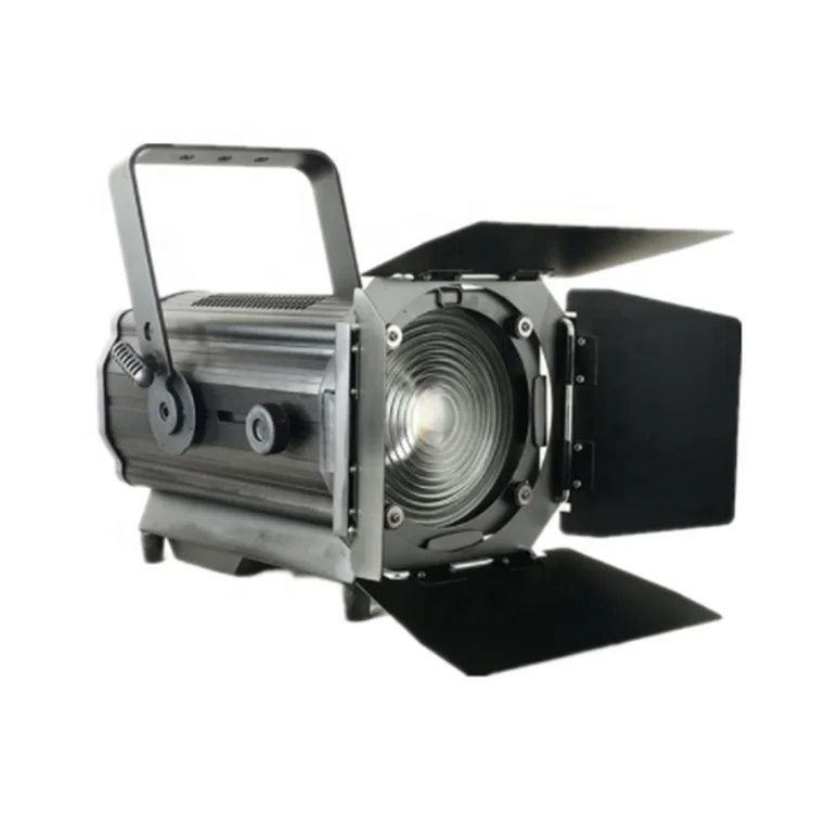 Камера TV Cob Светодиодный прожектор 200 Вт двухцветный dmx Fresnel lights CRI90 с автоматическим зумом