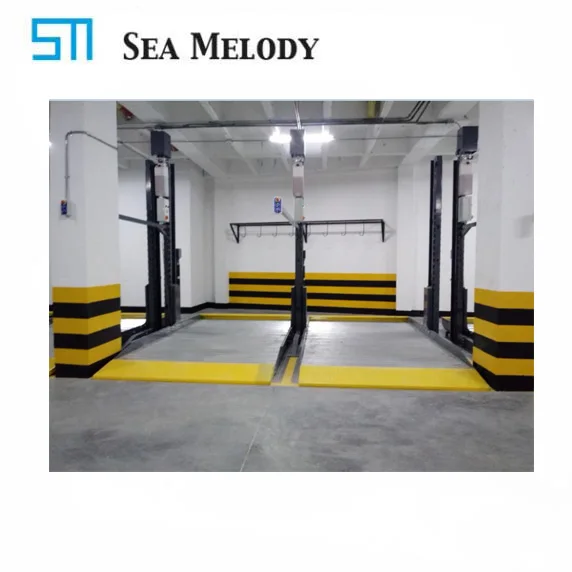 best quality two post parking system