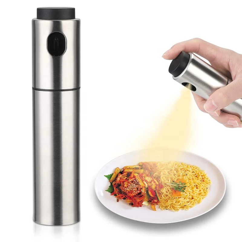 
Olive Oil Sprayer Mister Oil Sprayer for Cooking Stainless Steel Oil Bottle for Kitchen BBQ, Grilling and Roasting 
