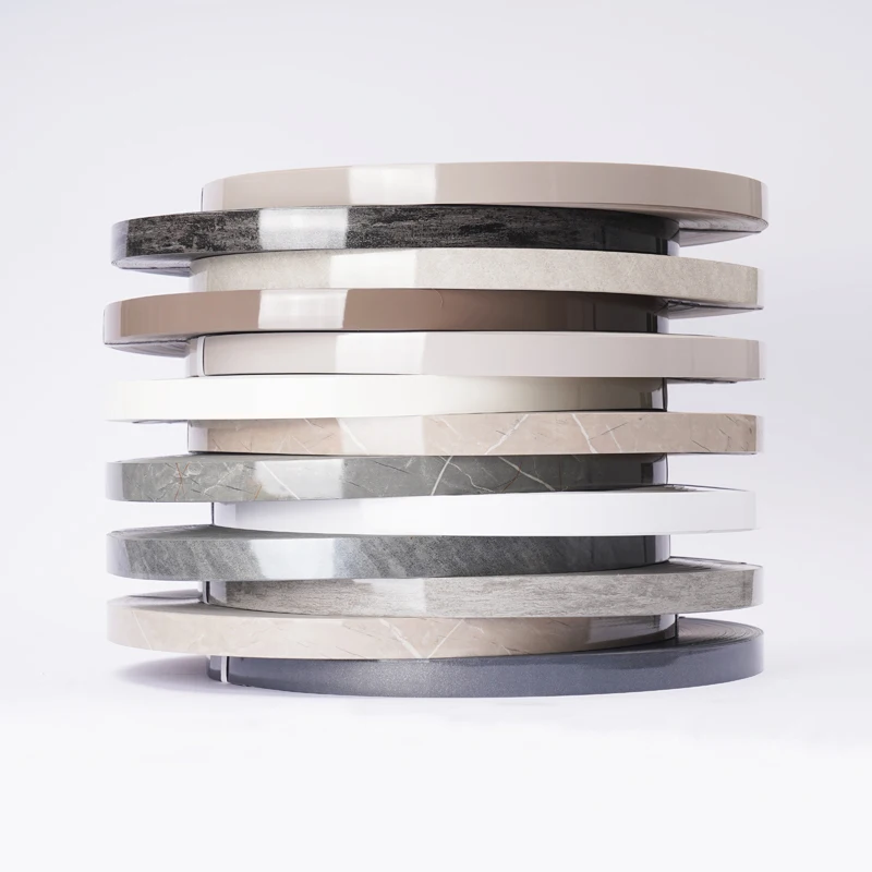 Furniture Flexible Plastic Edge Trim high gloss pvc edge banding for pvc furniture board