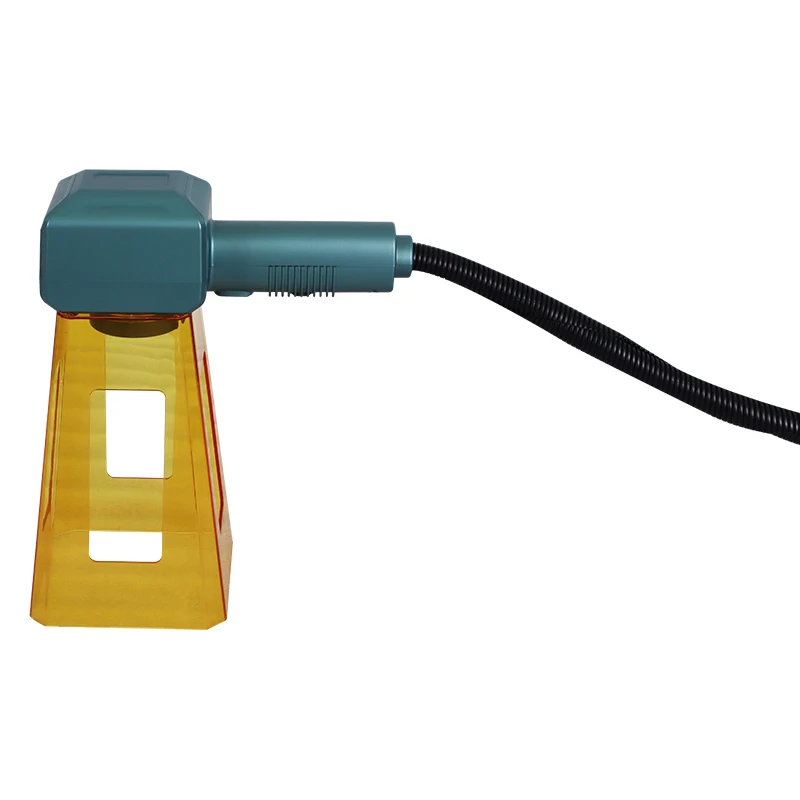 High Speed 70x70mm handheld fiber Engrver steel metal jewelry plastic leather laser marking machine With Battery Without Battery
