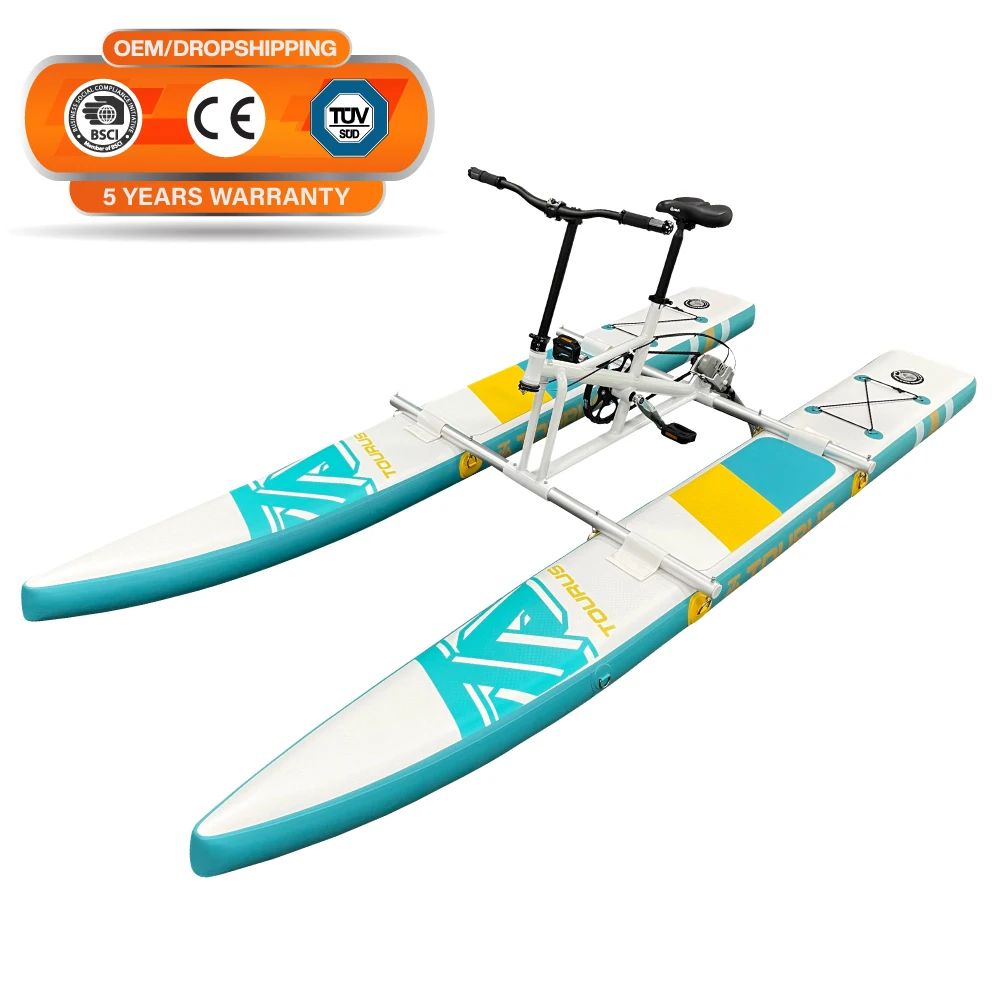 TOURUS 2025 New Light Weight Water Bike Floating Pedal Bicycles water bike bicycle
