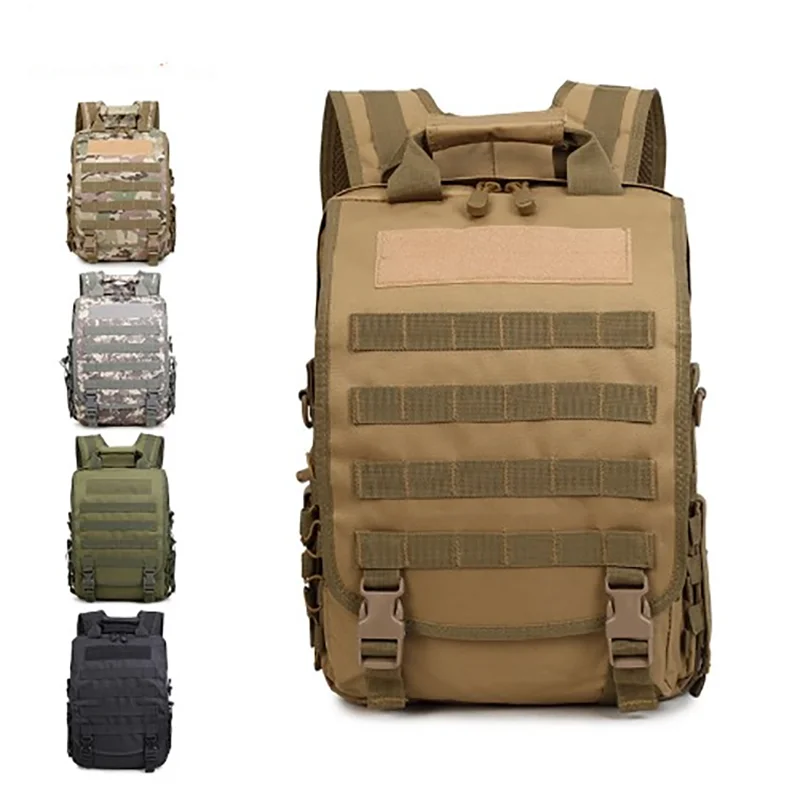 Rumax Camouflage Oxford Climbing Camping Travel Molle Rucksack Back Pack Bag Tactical Backpack 30l