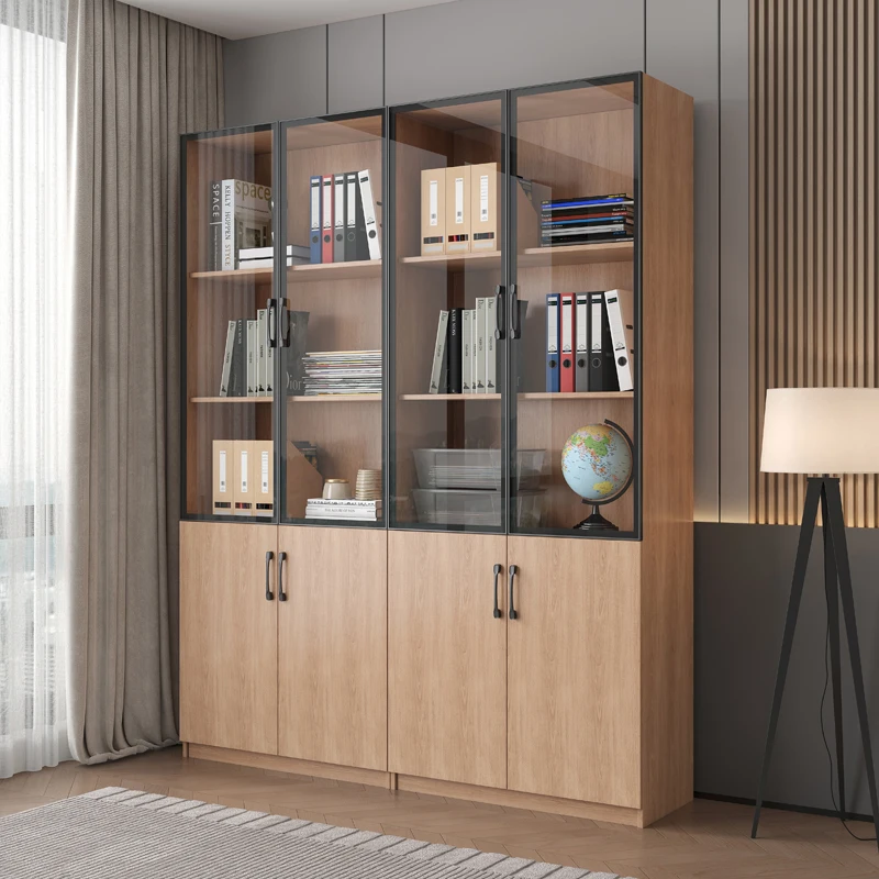 New Life Style Furniture File Executive Mdf Library Office Designs Modern Wholesale Bookshelf With Cabinet