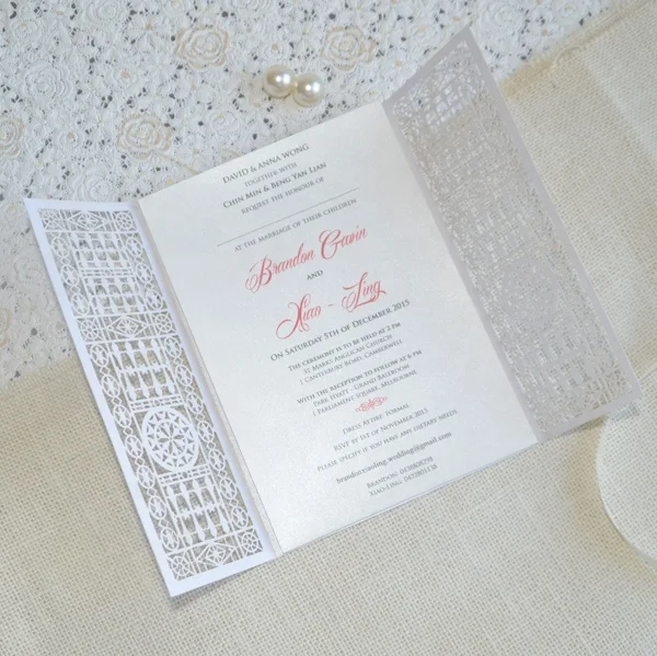 
2020 latest hot sale cheap invitation card design for wedding party 