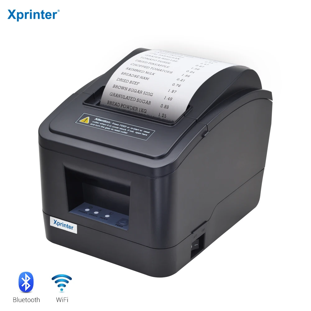 High Speed Xprinter XP-V320N USB LAN 80mm Auto Cutter Restaurant Kitchen Pos Terminal Thermal Receipt Printer