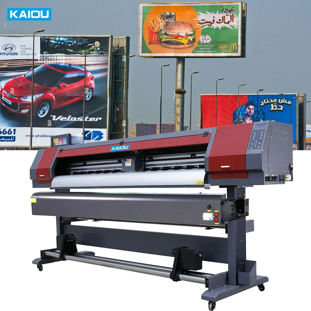 eco solvent inkjet printer flex banner high quality eco solvent inkjet printer for dx5/xp600 double head eco solvent printer