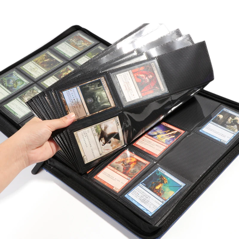 PU Leather Cover Unique Pocketmon Cards PP Sleeve Photo Album