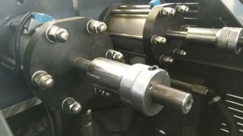 SG120NC Stainless Steel Copper Iron Aluminum Metal Tubes Hydraulic Shrinking Pipe End Forming Machine