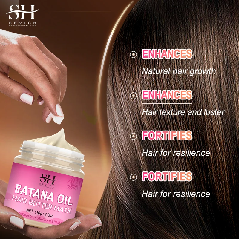 Natural Hair Care Treatment Hair Growth Haar Mask Batana Oil Butter Mask Moisturize Raw Batana Oil Butter For Hair Growth