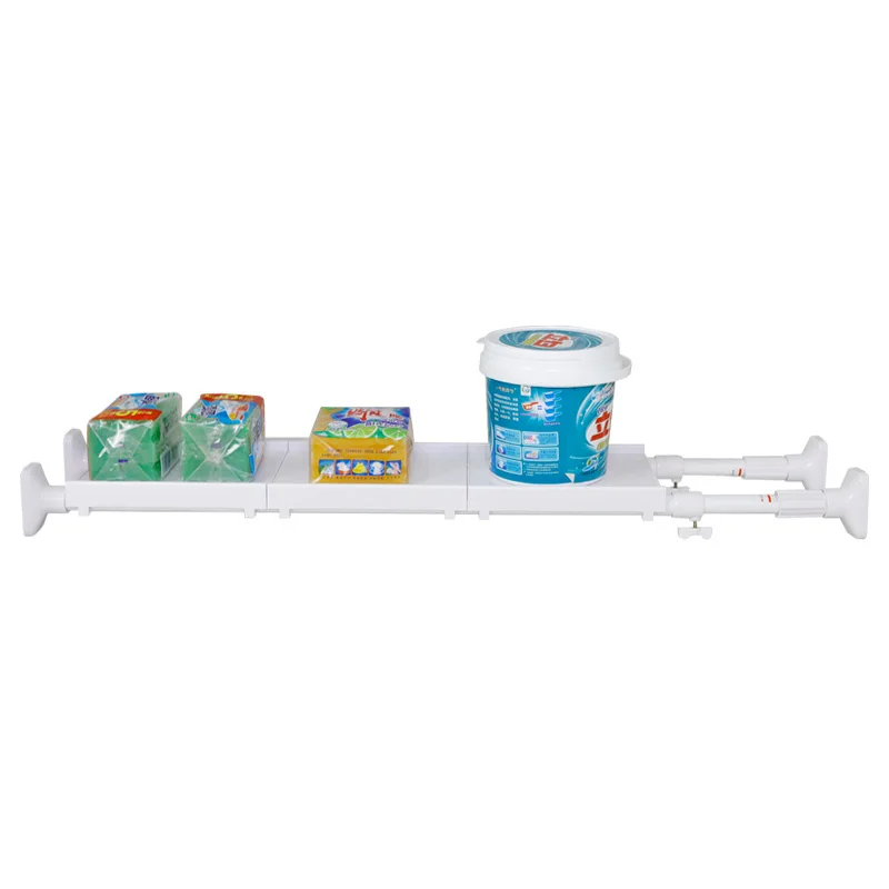 Nail-free retractable kitchen supplies storage and arrangement kitchen spice jars organizer rack easy spice rack