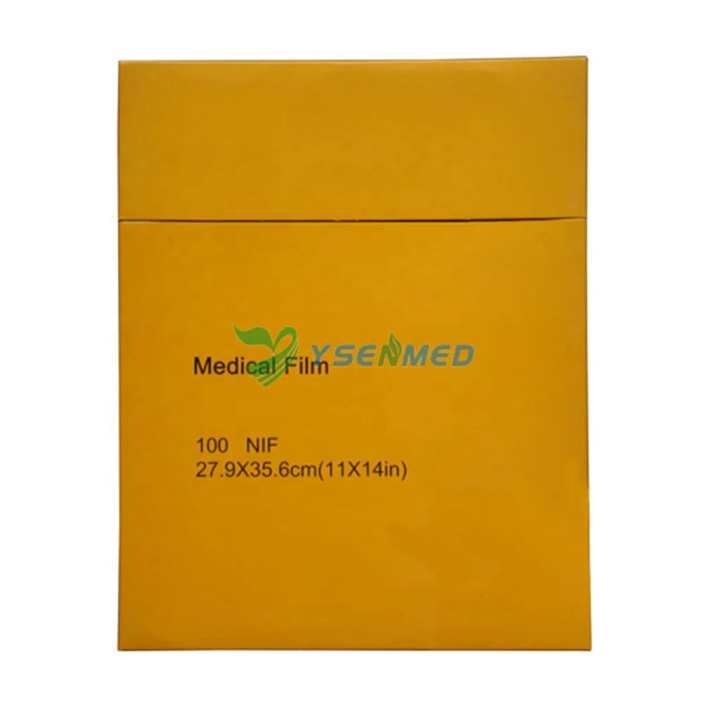 CT Scanner MRI Machine Dry X-ray 24x30 Film inkjet Green Blue Base Medical X Ray Film