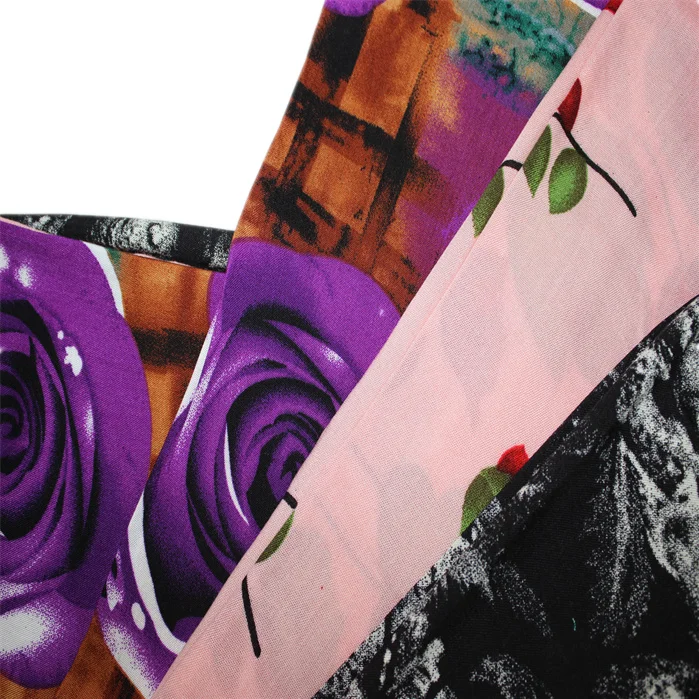 100% viscose fabric rayon printed