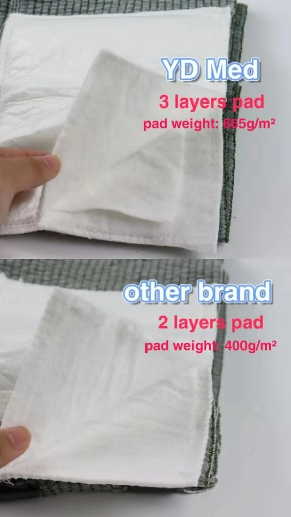 YD612 First Aid High Quality Factory China Made Medical First Aid Tactical Survival Trauma 6 Inch Emergency Israeli Bandage