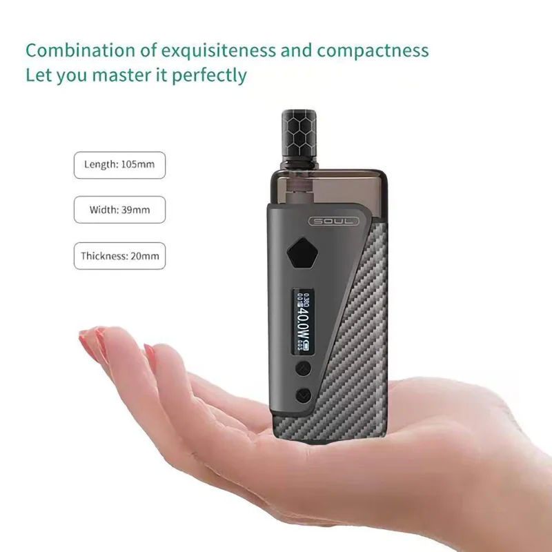  2021 newest design high quality Original 40W refillable Pods Cartridge Mesh Coil 2ml 3.8ml 1300mAh Mod