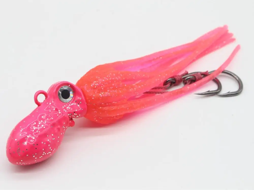 Inchiku Squid Octopus Skirt Hooks Slow Metal Jig
