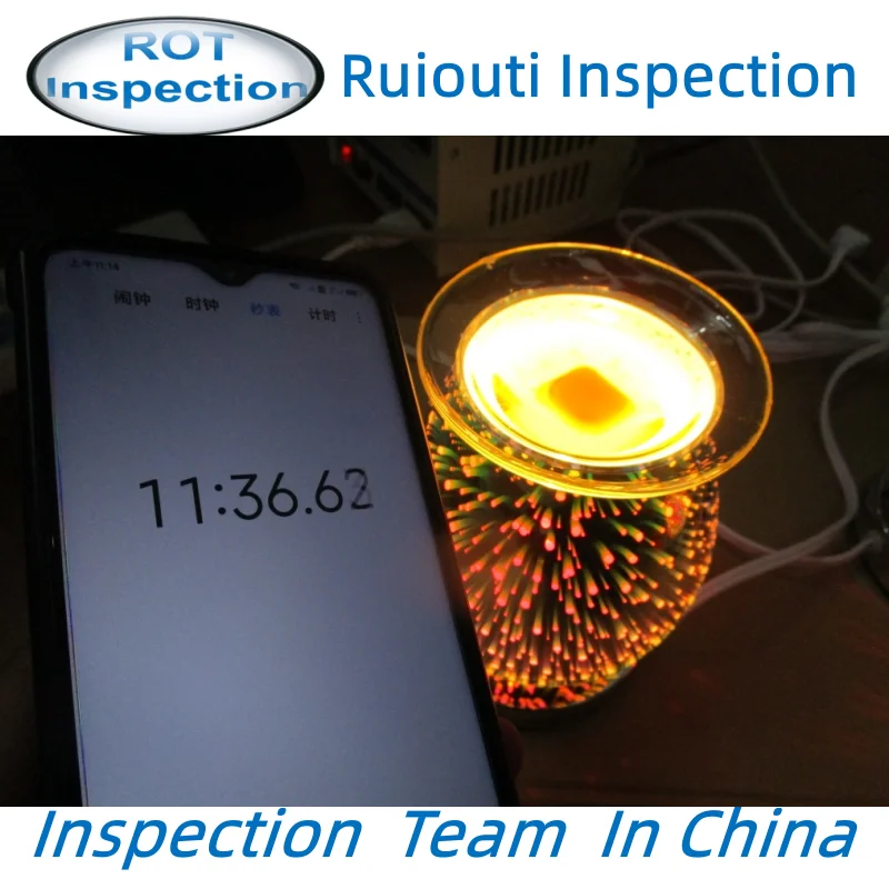 Guangdong shenzhen guangzhou donguan Foshan third-party inspection company Decorative lights inspection check/ quality control
