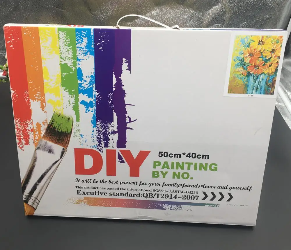  Оптовая продажа с фабрики Diy картина маслом живописный дом художественная домашний декор уникальный