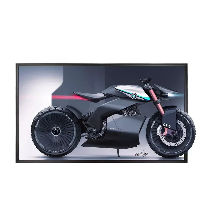 Проектор короткофокусный 4K PET Crystal ust с фиксированной рамкой, экран для проекции с рассеиванием окружающего света, 100 дюйма