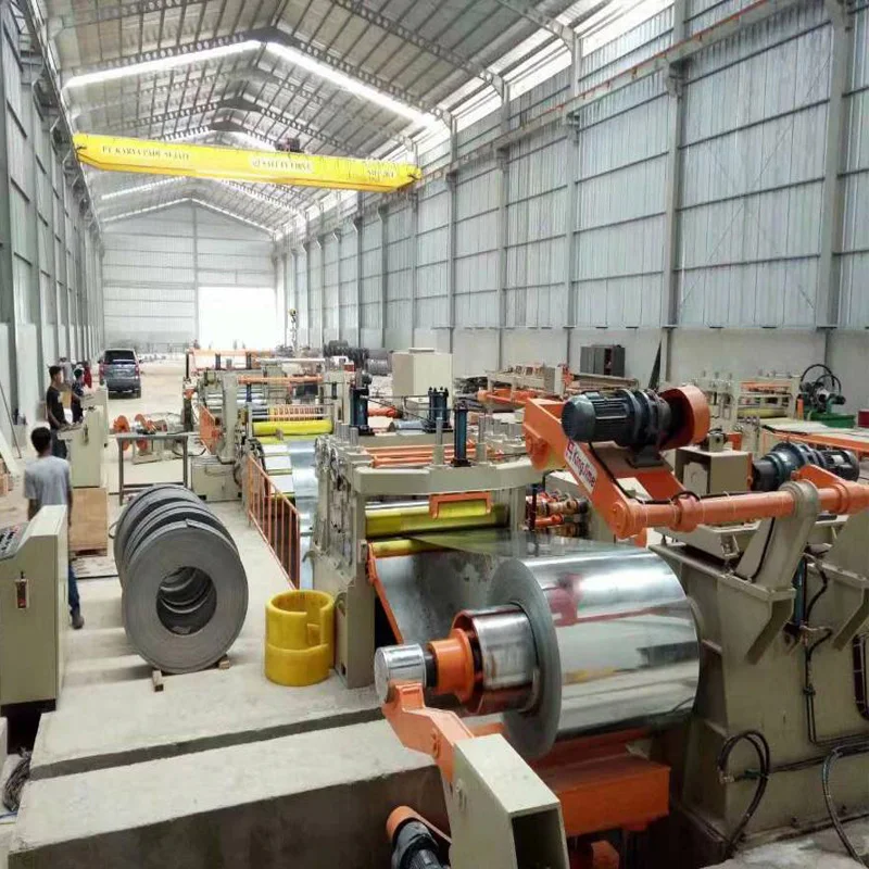 
automatic metal coil slitter line 