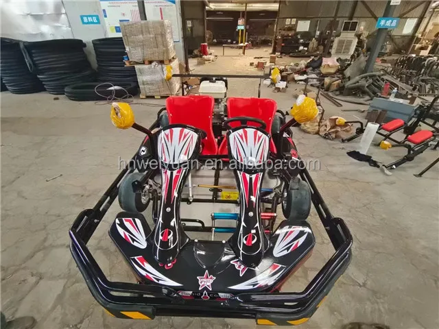 Go Kart high speed high quality Electric Double Seats 2 Seat  Gas Powered Go Kart Two Seat Go Kart for sale