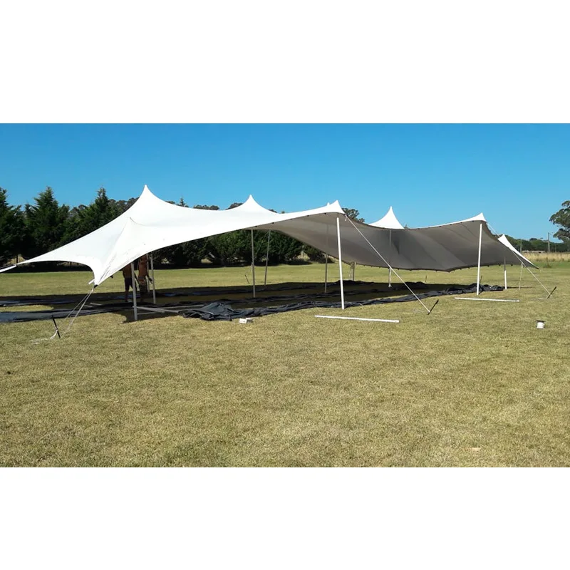 Waterproof luxury large 15mx20m stretch tent for wedding party event camping beach