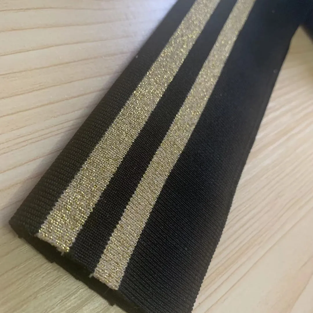 Customized fold kain knitting rib neckline