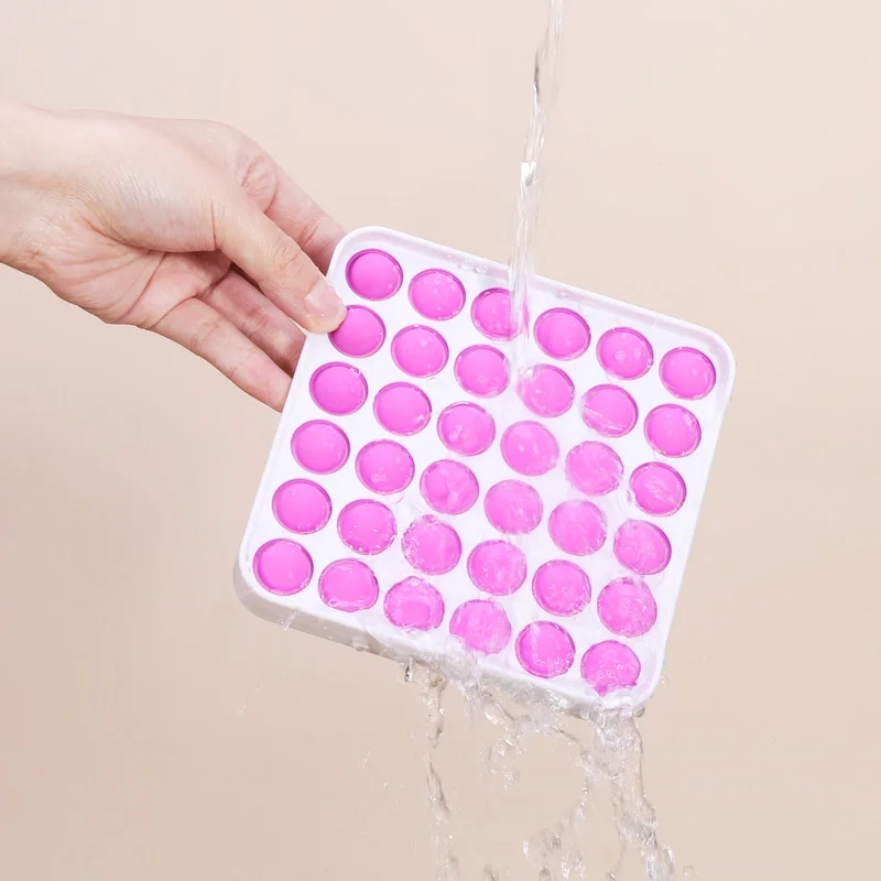 Wholesale pressure relief toys squeeze lollipop silicone pressure relief bubble toy set