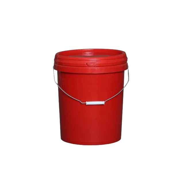 Wholesale Direct Sales 20 Liter White Plastic Paint Buckets With Lids And Handles For Sale
