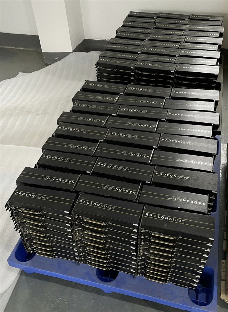 Factory Wholesale Radeon VII mi50 16GB HBM2 Graphics Card mi50 8+8pin MI50 GPU Radeon VII mi50