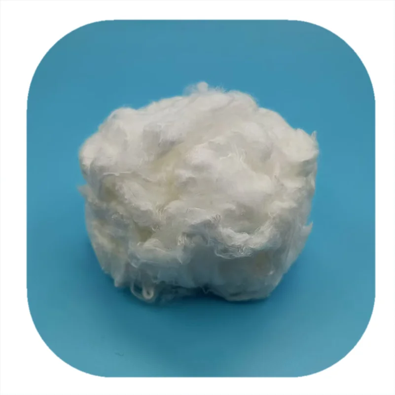 1.5D*40mm Hight Whiteness Spunlace Viscose Fiber for Nonwoven fabric