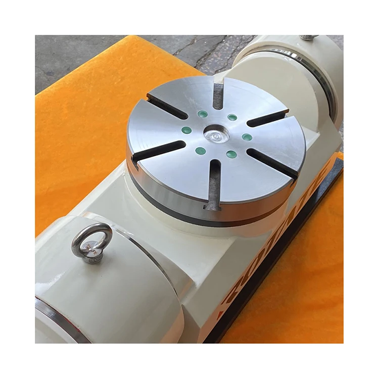 High Quality 4 Axis Cnc Tilting Rotary Table Linear Work Table for Cnc Milling and Lathe Machine