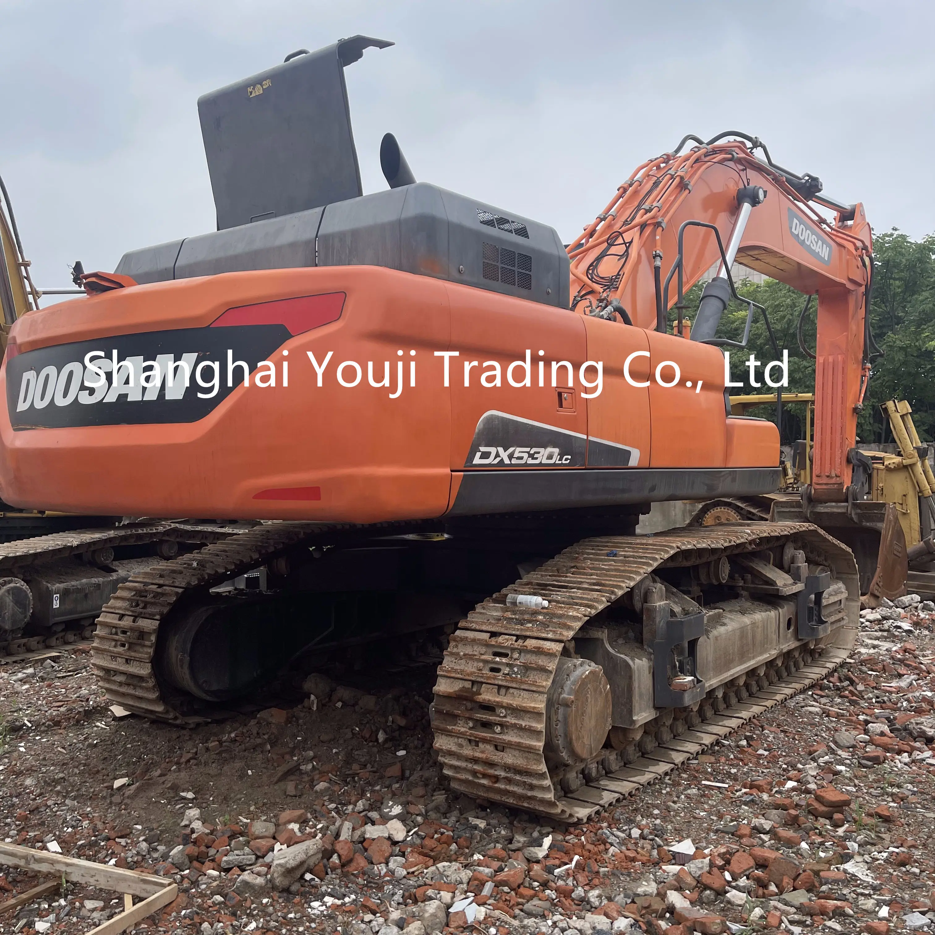 Second-hand Korean crawler doosan 530 excavator construction use doosan dx530 excavator for earth moving