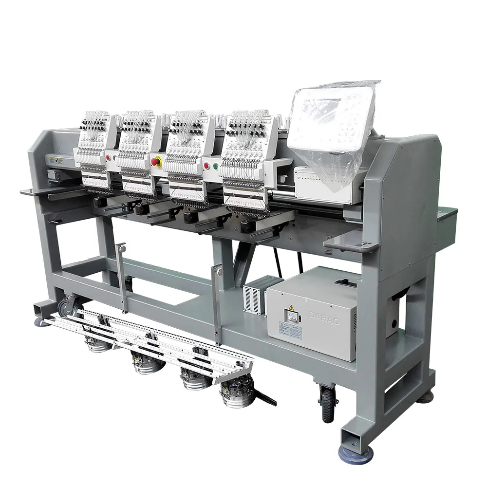 
Hot sale industrial 4 heads computerized embroidery machine 
