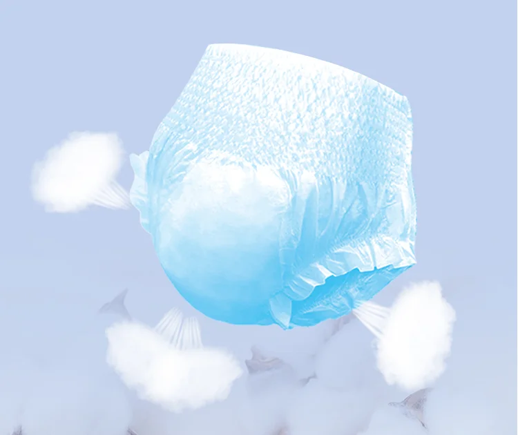 Oem Odm Ultra Thick Breathable Soft Warm Incontinence Adult Pull  Diapers For Old People