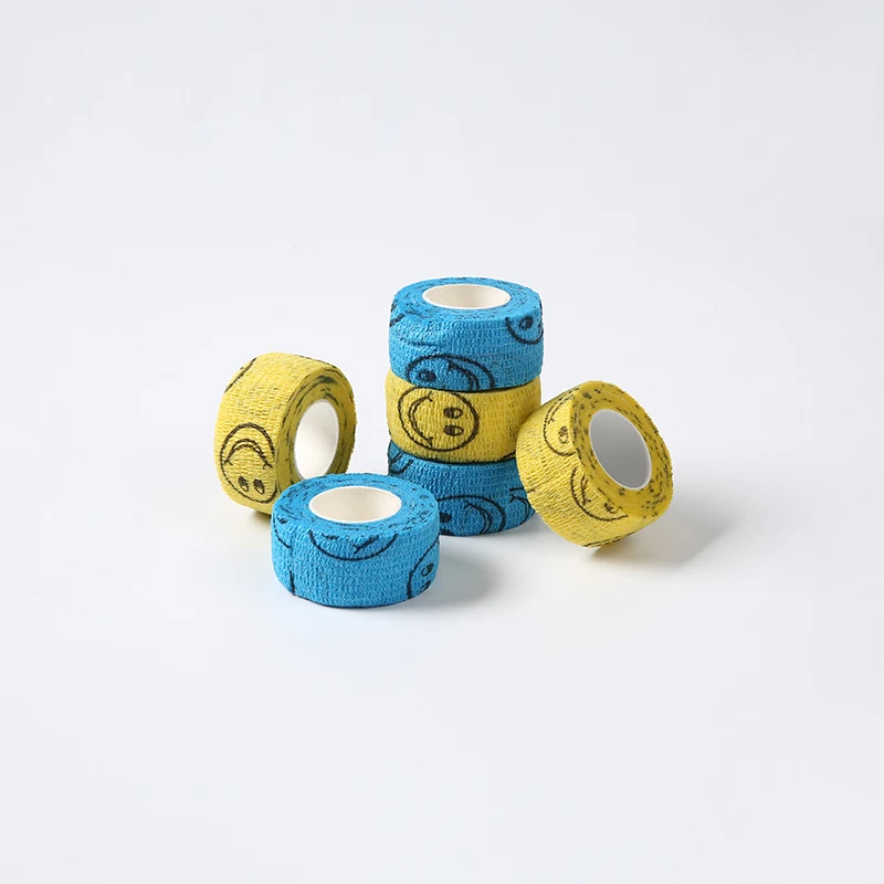 
Medical supplies easy tear self adhesive conforming bandages high elastic bandage 