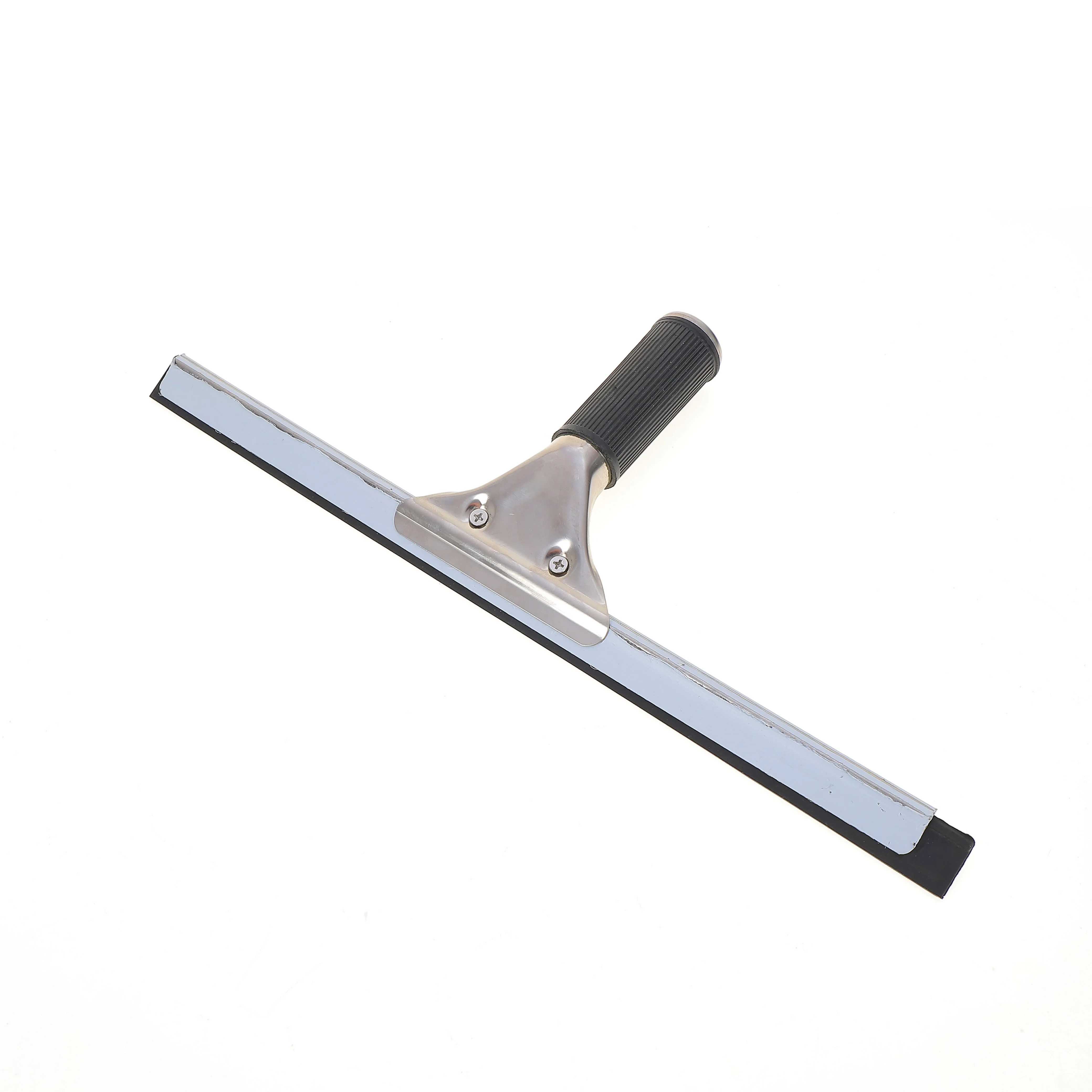 Best selling steel floor wiper with anti-skid handle, glass door cleaning blade, window dust hair blade