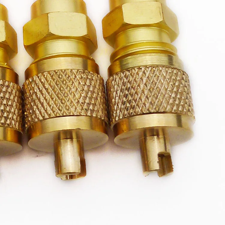 
Ready To Ship Gas Refrigerant Fridge Part Copper R134A AC Charging Pin Valve Access Valve 1/4 Refrigeration 