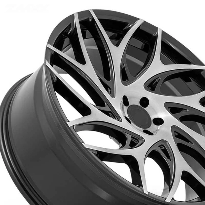 Forged Wheels 17 18 19 20 21 22 23 24 Inch Black Brushed Polished Concave Spokes Alloy Wheel Suitable For Passenger Car Wheels