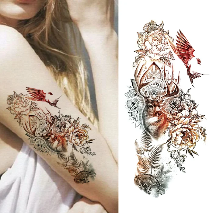 Wholesale High Quality Temporary Body Arm Sticker Tattoo Arm